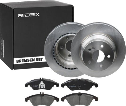 Bremseskiver og -klosser RIDEX 3405B1071