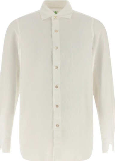 Finamore Herre Skjorter Hvit XL, Finamore Herre Skjorter Hvit XL,