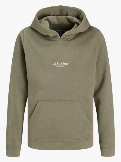 Jack and Jones Junior Soho Sweat Hood Jnr Grønn 164