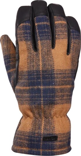 Kombi Men's Lumberjack Wool Blend Gloves Brown Tartan S, Brown Tartan Kombi Men's Lumberjack Wool Blend Gloves Brown Tartan S, Brown Tartan