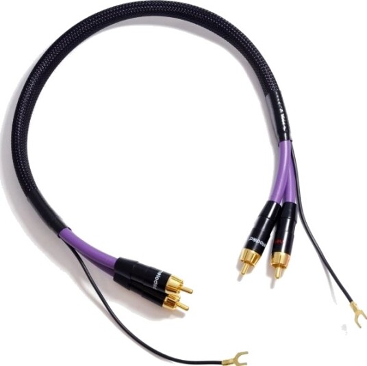 Kabel Melodika Rca Cinch X2 Rca Cinch X2 0,75M Czarny
