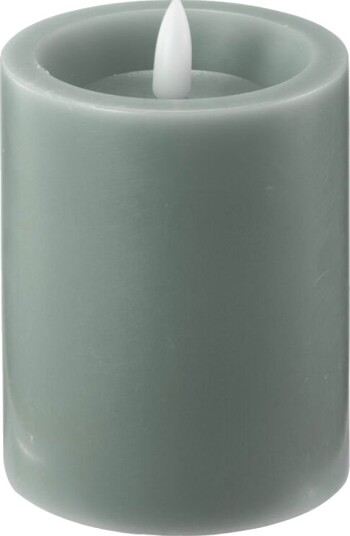 Edelweiss   LED kubbelys 7,5x15 cm sage