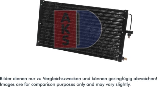 Kondensator, klimaanlegg AKS DASIS 542015N