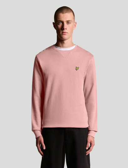 Lyle & Scott Crew Neck Sweatshirt - Pink - M Lyle & Scott Crew Neck Sweatshirt - Pink - M