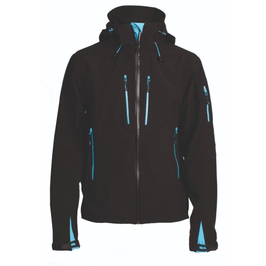 Tracker 7090 Kontrastfarget Extreme Pro Shell, svart/turkis, 1 stk., STK-709028 Black/Turquoise 4XL