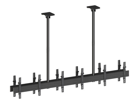 Multibrackets M Ceiling Mount Pro MBC3X1U2 monteringssett - for 6 LCD-skjermer - svart Multibrackets M Ceiling Mount Pro MBC3X1U2 monteringssett - for 6 LCD-skjermer - svart