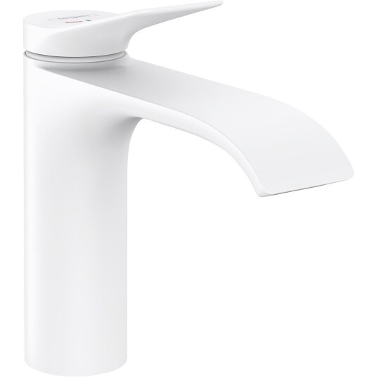 Hansgrohe Vivenis Servantbatteri 110 Med Oppløftventil, Coolstart, Hvit Matt Hansgrohe Vivenis Servantbatteri 110 Med Oppløftventil, Coolstart, Hvit Matt