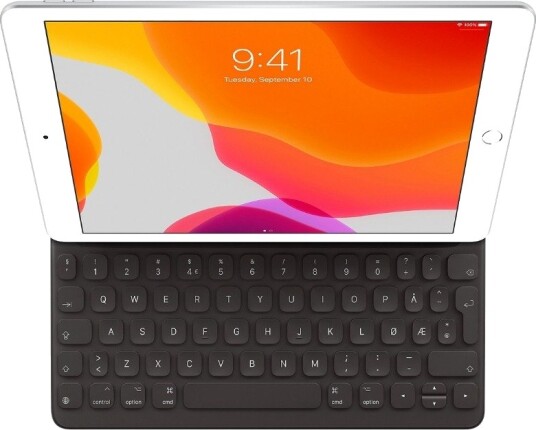 Apple Smart Tastaturdeksel til iPad 10,2" Norsk QWERTY Svart Apple Smart Tastaturdeksel til iPad 10,2" Norsk QWERTY Svart