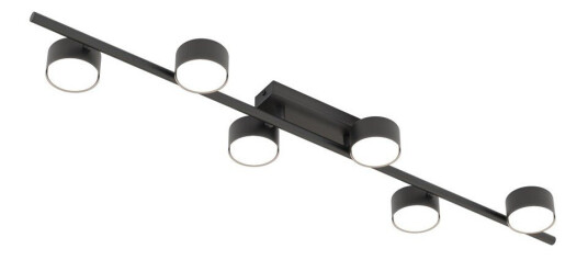 Bet 6 Svart taklampe Ø8 cm GX53 230V uten lyskilde