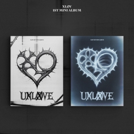 XLOV Uxlxve Random Cover incl. 60pg Photobook Heat Transfer Sticker + 2 Photocards CD