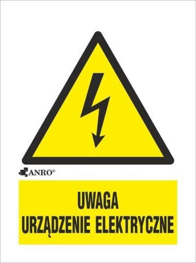 Anro Varselsskilt Elektrisk Utstyr 148 X 210 Mm 10Eoa/Q4/F