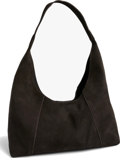 Pieces Joye Suede Hobo Bag Brun ONE SIZE Pieces Joye Suede Hobo Bag Brun ONE SIZE