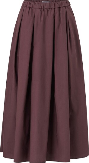 Stylein   Maxi skjørt Jorina Skirt Maxi Skirt   Rød
