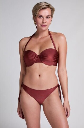 Hunkemöller Dune Cheeky Bikiniunderdel Rød