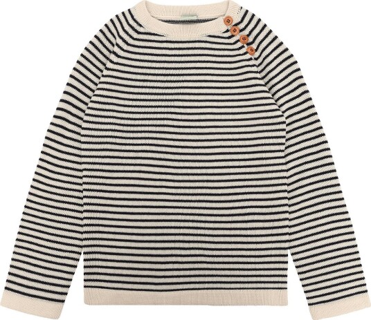 FUB Sweater   ECRU/DARK NAVY   150