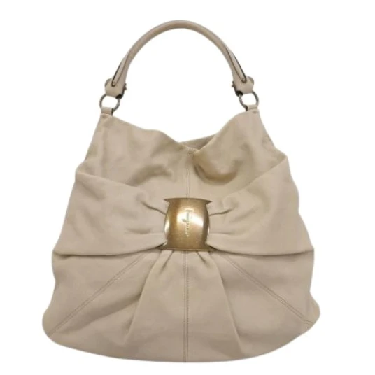 Salvatore Ferragamo Dame Beige