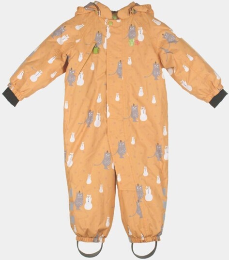 Kattnakken Parkdress Baby Snø Honning (86)