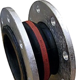 Gummikomp. Type 53L Dn 65 Rød/Epdm M/Pn10 Flanger Willbrandt Gummikomp. Type 53L Dn 65 Rød/Epdm M/Pn10 Flanger Willbrandt