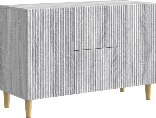  Serviesskap Grå sonoma 89 x 34,5 x 60 cm Konstruert tre