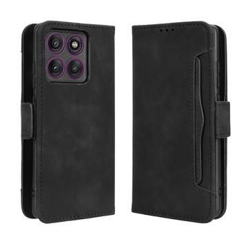 Motorola Edge 60 Pro Kortholder Lommebokveske   Svart