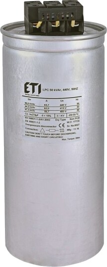 Eti Polam Kondensator Cp Lpc 50 Kvar 440V 50Hz 004656767
