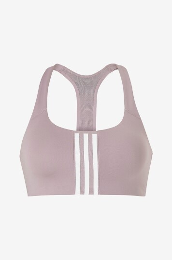 adidas Sport Performance - Sports-BH Pwim MS 3S Bra - Lilla