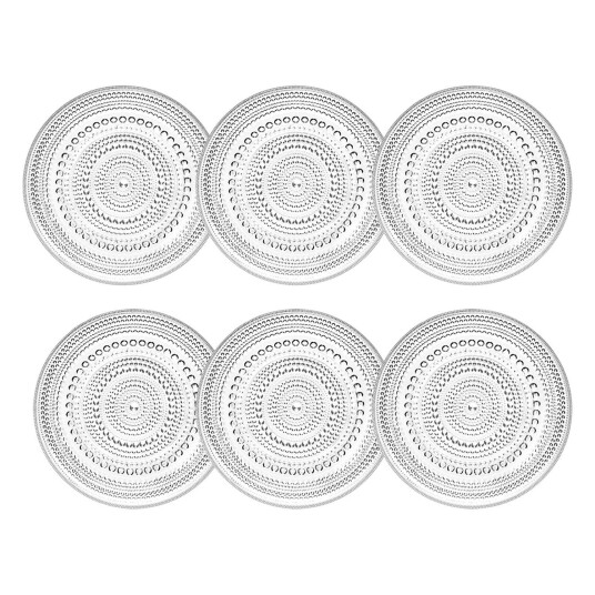 Iittala Kastehelmi Asjett Klar 17 cm 6 pk Iittala Kastehelmi Asjett Klar 17 cm 6 pk