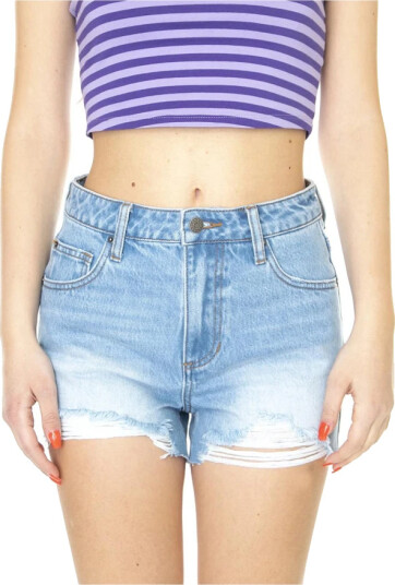 Guess Dame Shorts Blå W27,