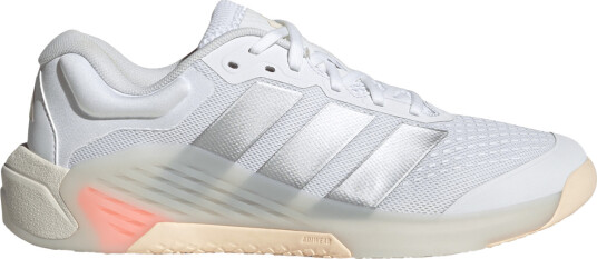 adidas Dropset 4 Power Treningssko Dame Hvit/Sølv 36 2/3