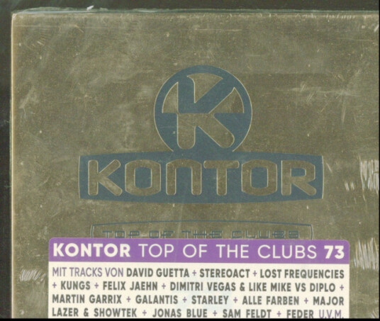 Diverse Artister  Kontor 73Top Of The Club  CD