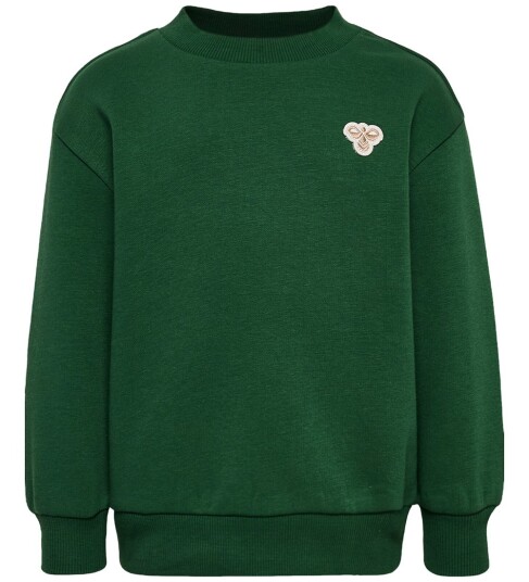 Hummel Dark Green Mini Loose Crewneck Bee 104