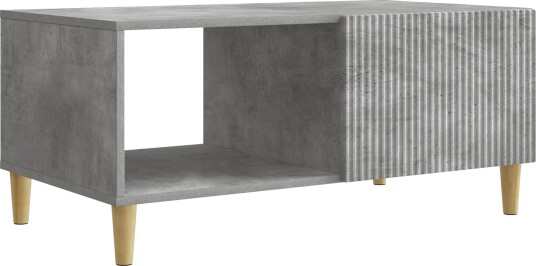  Kaffebord Betonggrå 90 x 50 x 40 cm Konstruert tre