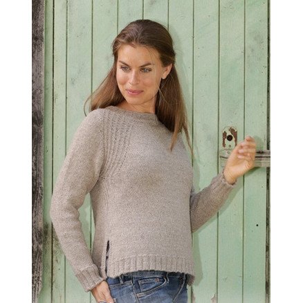 Â Wednesday Mood by DROPS Design Genser Strikkeoppskrift str S XXXL