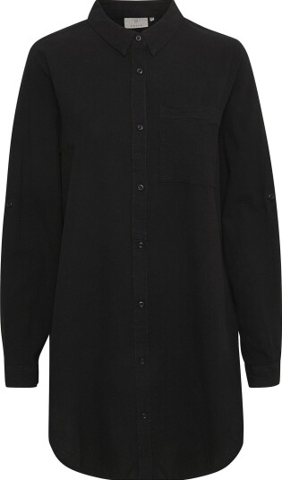 Kaffe Kanaya Shirt Tunic   BLACK DEEP   38