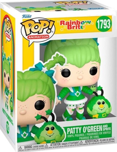 Northix Rainbow Brite og Sprite Dolls Set Fargerike samleobjekter