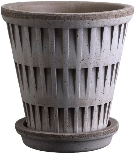 Bergs Potter Pantheon raw krukke Grey Ø16 cm Bergs Potter Pantheon raw krukke Grey Ø16 cm