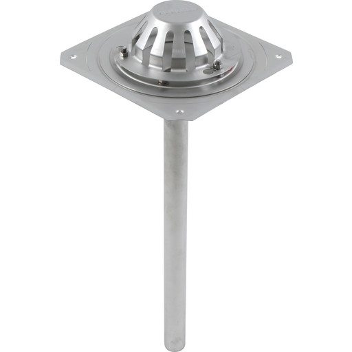 Blücher Takavløp For Vakuum Høyt Tak Takfolieflens 280x280mm Blücher Takavløp For Vakuum Høyt Tak Takfolieflens 280x280mm