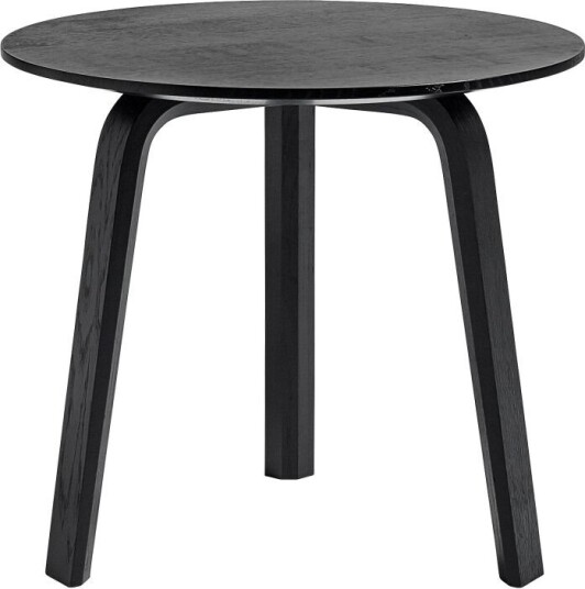 Hay - Bella Coffee Table Black Ø45 X H39 Cm Sofabord Svart Tre