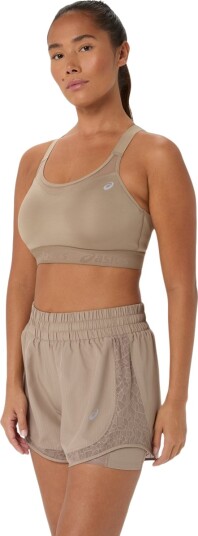 ASICS Road Combination Sports BH Dame Beige 75D ASICS Road Combination Sports BH Dame Beige 75D