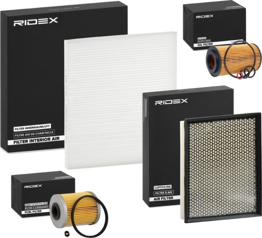 Filtersett RIDEX 4055F27780