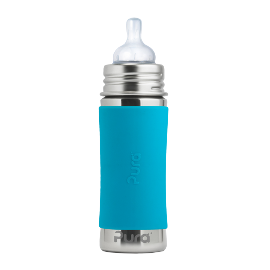 Pura Kiki Tåteflaske 325ml Aqua