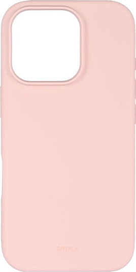 Onsala MagSerie Silikondeksel Magsafe Kompatibel i Chalk Pink til iPhone 16 Pro