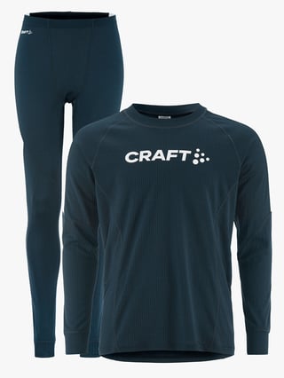 Craft Nor Dry Baselayer Set M Blå M
