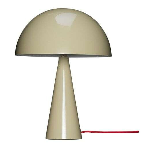 Hübsch Mush Bordlampe Mini Sand/ Rød Hübsch Mush Bordlampe Mini Sand/ Rød