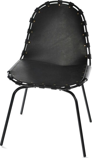 Ox Denmarq Stretch Stol Sort Skinn Ox Denmarq Stretch Stol Sort Skinn