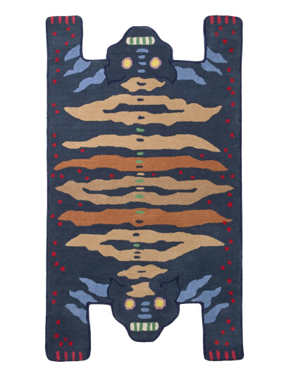 Bongusta Soulmates Rug - Blue - S Bongusta Soulmates Rug - Blue - S