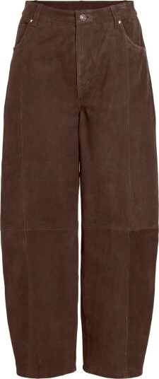 Vila Viida Barrel Hw Pants/1/Ka Brown 38 Vila Viida Barrel Hw Pants/1/Ka Brown 38