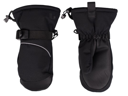 Lindberg Kids' Antarctic Mitten Black 3/4 6 year Lindberg Kids' Antarctic Mitten Black 3/4 6 year
