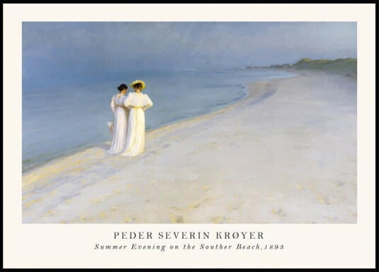 Summer Evening on the Souther Beach Plakat Plakat / 40x50cm Summer Evening on the Souther Beach Plakat Plakat / 40x50cm
