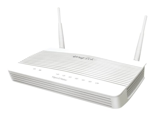 DrayTek Vigor 2766ac Trådløs Ruter med DSL-Modem og 4-Portssvitsj - Wi-Fi 5 - Dobbeltbånd DrayTek Vigor 2766ac Trådløs Ruter med DSL-Modem og 4-Portssvitsj - Wi-Fi 5 - Dobbeltbånd